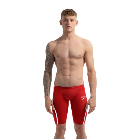 SPEEDO FastSkin LZR PURE INTENT 2.0 JAMMER - Red - Jammer Natation Competition Homme | Les4Nages