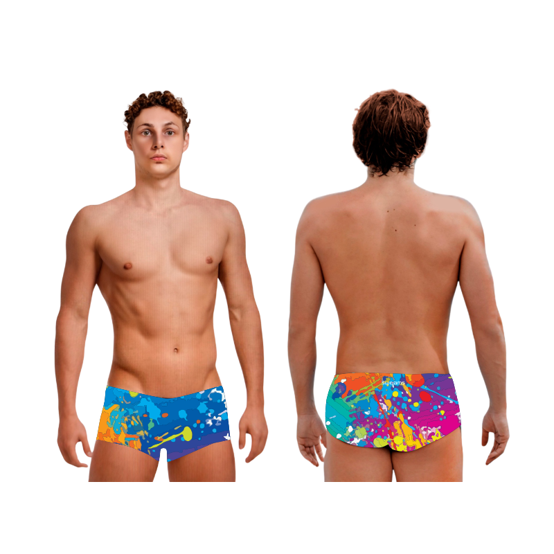 SWEAMS TRUNKS SPLASH - Boxer Natation Homme | Les4Nages