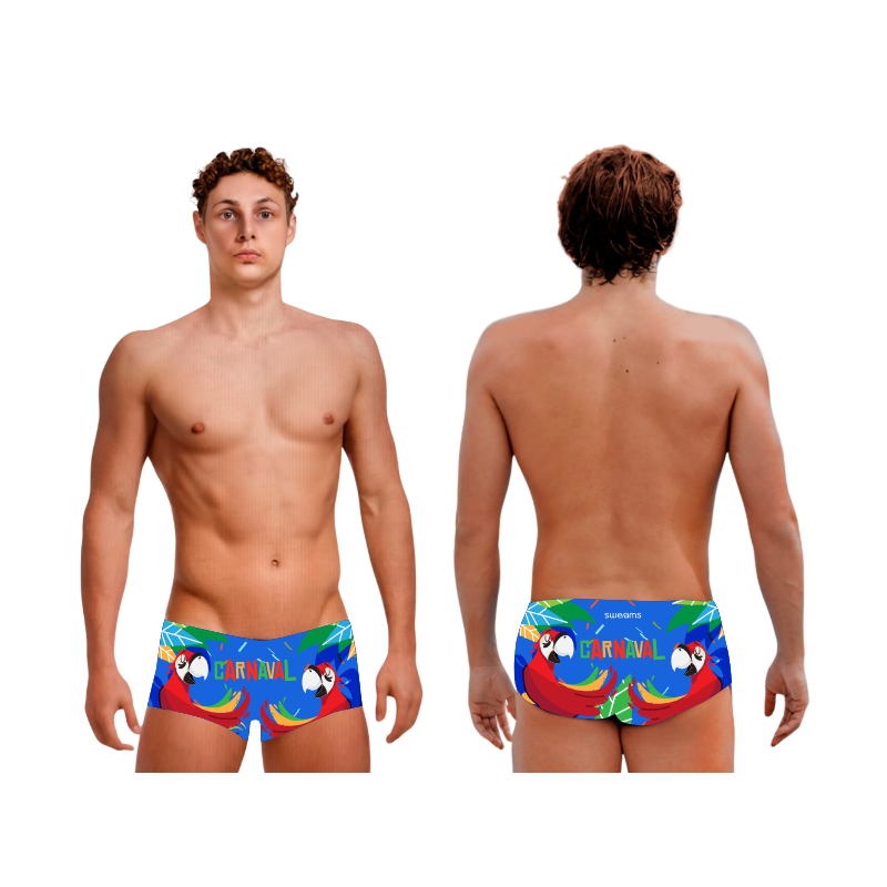 SWEAMS TRUNKS CARNAVAL - Boxer Natation Homme | Les4Nages