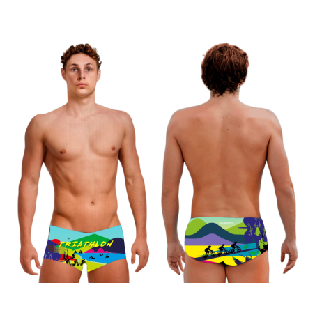 SWEAMS TRUNKS TRIATHLON SPIRIT - Boxer Natation Homme | Les4Nages