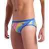 Arena SWIM BRIEFS PRINTED Royal White Multi - Maillot Natation Homme