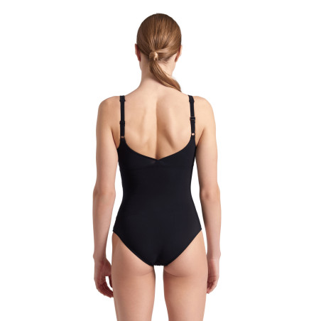 Arena BODYLIFT JEWEL R Black Bright Blue - Maillot Natation Arena Aquagym | Les4Nages