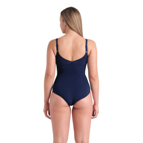 Arena BODYLIFT JEWEL R Navy Bali Green   - Maillot Natation Arena Aquagym