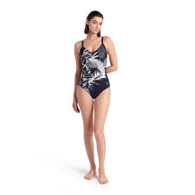 Arena BODYLIFT LUCY Lightcross Black Multi Black     - Maillot Natation Arena Aquagym