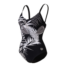 Arena BODYLIFT LUCY Lightcross Black Multi Black     - Maillot Natation Arena Aquagym