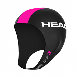 Cagoule néoprène Head NEO CAP 3 Black Pink