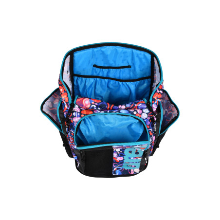 ARENA SPIKY 3 BACKPACK 45L Allover Carnival - Sac à Dos Natation et Piscine  | Les4Nages
