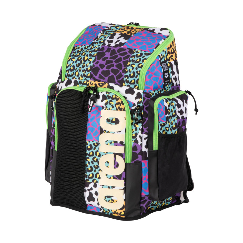 ARENA SPIKY 3 BACKPACK 45L Allover Animalier - Sac à Dos Natation et Piscine  | Les4Nages