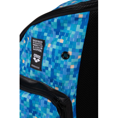 ARENA SPIKY 3 BACKPACK 45L Allover Pool Tiles - Sac à Dos Natation et Piscine  | Les4Nages