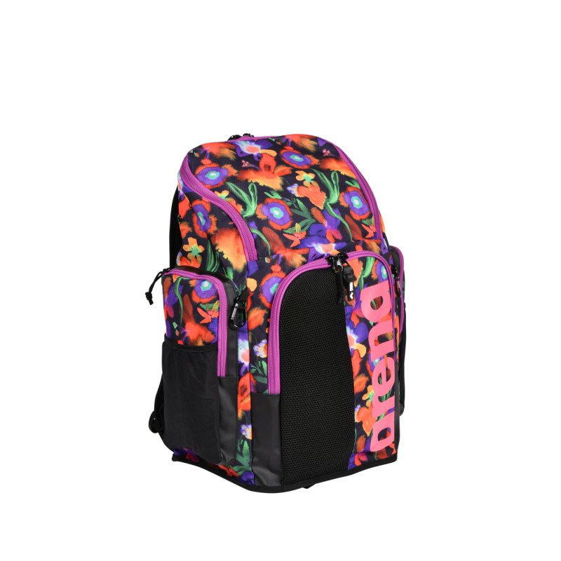 ARENA SPIKY 3 BACKPACK 45L Allover Flora - Sac à Dos Natation, Sport et Piscine  | Les4Nages