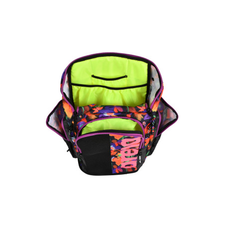 ARENA SPIKY 3 BACKPACK 45L Allover Flora - Sac à Dos Natation, Sport et Piscine  | Les4Nages