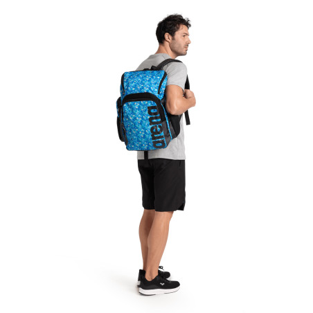 ARENA Spiky 3 Backpack 35 Allover Pool Tiles - Sac à Dos Natation & Piscine | Les4Nages