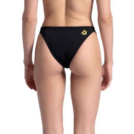 ARENA Free Brief R - Black Yellow Star - Bas 2 pièces | Les4Nages