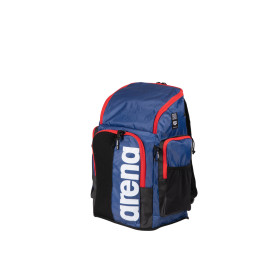 ARENA SPIKY 3 BACKPACK 45L Navy Red White - Sac à Dos Natation, Sport et Piscine 