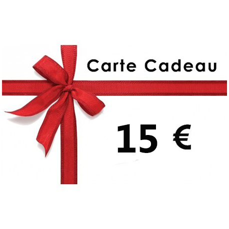 Carte cadeau 15€