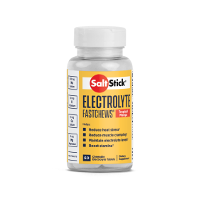 SALTSTICK Fastchews Mangue - Boite de 60 pastilles electrolyte à croquer