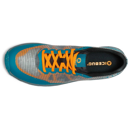 Icebug Pytho6 Men's RB9X - Petroleum/Orange - Chaussures Swimrun Homme | Les4Nages