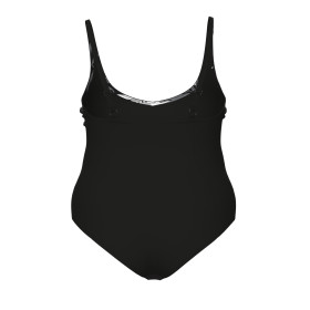 Arena Bodylift LUCY Lightcross PLUS Black Multi Black - Maillot Grandes Tailles Natation Arena Aquagym 