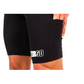 ZEROD SHORT racer HOMME BLACK - Shorty Triathlon Homme