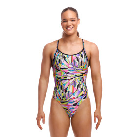 FUNKITA Scissor Kick Dos Diamond Back - Maillot de bain Femme Natation 1 piece