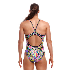 FUNKITA Scissor Kick Dos Diamond Back - Maillot de bain Femme Natation 1 piece