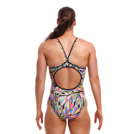 FUNKITA Scissor Kick Dos Diamond Back - Maillot de bain Femme Natation 1 piece | Les4Nages