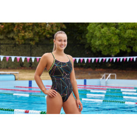 FUNKITA Star Sign Dos Diamond Back - Maillot de bain Femme Natation 1 piece