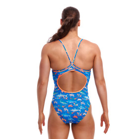 FUNKITA Fin Swimming Dos Diamond Back - Maillot de bain Femme Natation 1 piece