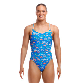 FUNKITA Fin Swimming Dos Diamond Back - Maillot de bain Femme Natation 1 piece