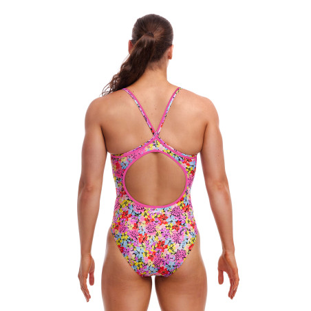 FUNKITA Summer Nights Dos Diamond Back - Maillot de bain Femme Natation 1 piece | Les4Nages