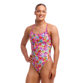 FUNKITA Summer Nights Dos Diamond Back - Maillot de bain Femme Natation 1 piece