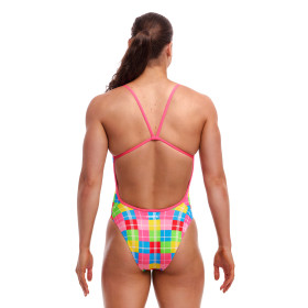 FUNKITA Party Patch Dos Single Strength - Maillot de bain Femme Natation 1 piece