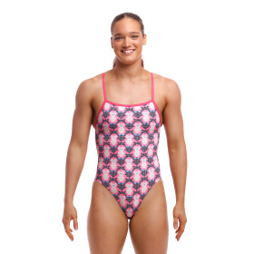 FUNKITA Pen Guy Dos Single Strength - Maillot de bain Femme Natation 1 piece