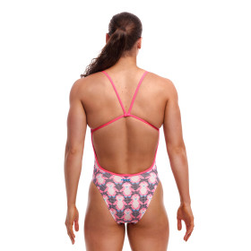 FUNKITA Pen Guy Dos Single Strength - Maillot de bain Femme Natation 1 piece