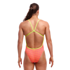 FUNKITA Swim School Dos Single Strength - Maillot de bain Femme Natation 1 piece