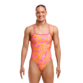 FUNKITA Summer Season Dos Strapped In - Maillot de bain Femme Natation 1 piece