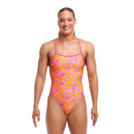FUNKITA Summer Season Dos Strapped In - Maillot de bain Natation 1 piece | Les4Nages