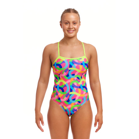 FUNKITA Curly Maillot de bain Femme Natation 1 piece | Les4Nages