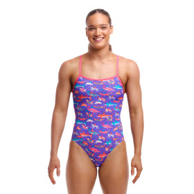 FUNKITA Doggie Paddle Dos Single Straps - Maillot de bain Femme Natation 1 piece