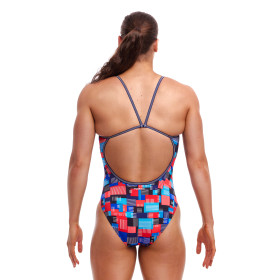 FUNKITA Motherboard Dos Single Straps - Maillot de bain Femme Natation 1 piece