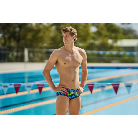 FUNKY TRUNKS Poppy Long Boxer NatatioN Homme