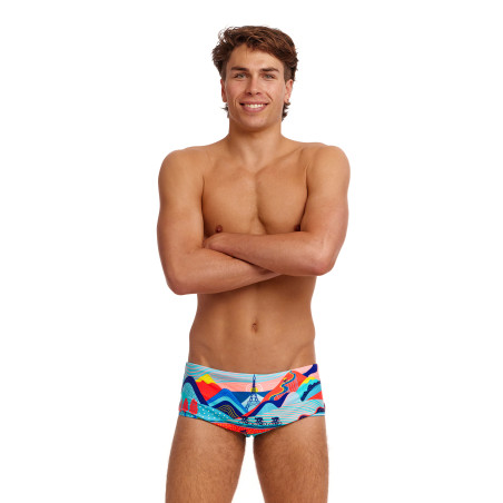 FUNKY TRUNKS Vive La Funky - Boxer Natation Homme | Les4Nages