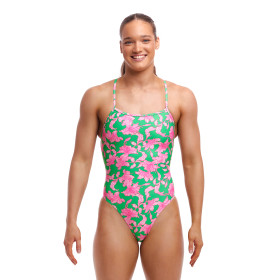 FUNKITA Blossom Fly Dos Strapped In - Maillot de bain Femme Natation 1 piece