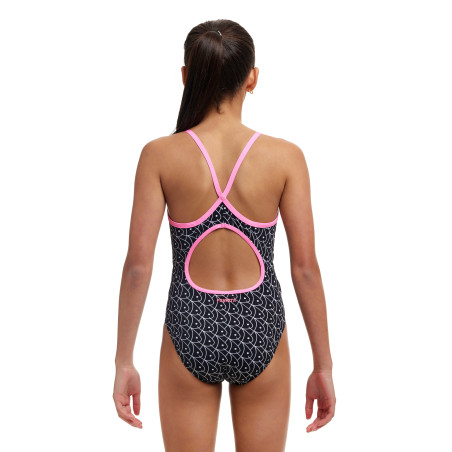 FUNKITA (8-14ans) Summer Fish Dos Diamond Back - Maillot de bain Natation Fille 1 piece | Les4Nages