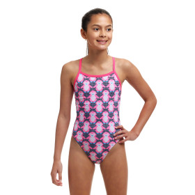 FUNKITA (8-14ans)  Pen Guy Dos Single Straps - Maillot de bain Natation Fille 1 pieceFille