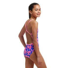 FUNKITA (8-14ans) Perfect Petal Dos Single Straps - Maillot de bain Natation Fille 1 piece