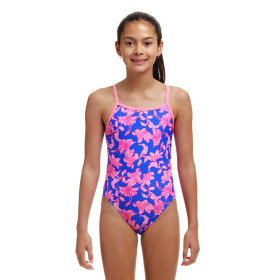 FUNKITA (8-14ans) Perfect Petal Dos Single Straps - Maillot de bain Natation Fille 1 piece