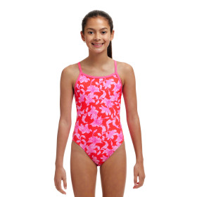 FUNKITA (8-14ans)  Fire Flyer Dos Single Straps - Maillot de bain 1 piece Fille