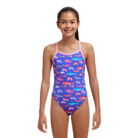 FUNKITA (8-14ans) Doggie Paddle Dos Single Straps - Maillot de bain 1 piece Fille