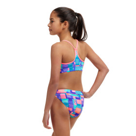 Funkita (6-14 ans) Giga Bit Swim Crop Top Sports Brief 2 pieces - Maillot de bain Natation Fille 2 pieces